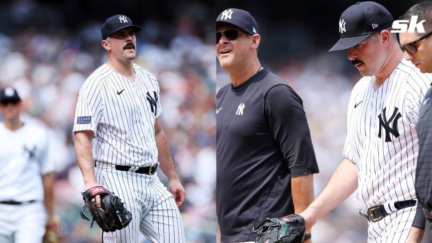 What happened to Carlos Rodon? Yankees flamethrower removed with injury after yet another horrendous start