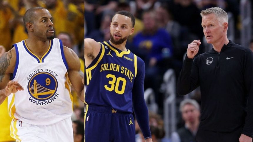 Andre Iguodala spills the beans on how Steve Kerr and Steph Curry mentor new Warriors players