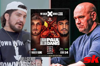 Dillon Danis takes a shot at Dana White for the UFC president’s comment on Logan Paul fight 