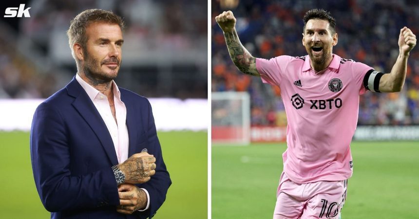 “Very proud” – David Beckham reacts as Lionel Messi and Inter Miami reach US Open Cup final