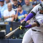 Rockies release LF Jurickson Profar, call up 1B Hunter Goodman