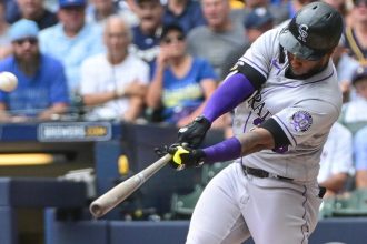 Rockies release LF Jurickson Profar, call up 1B Hunter Goodman