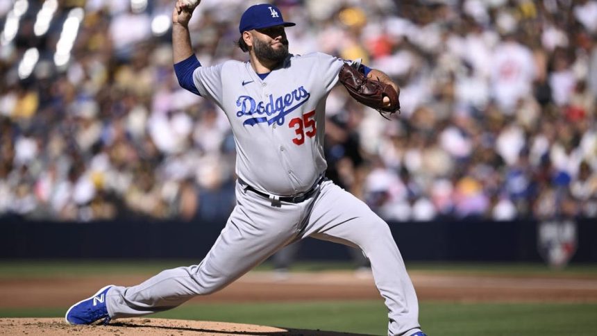 Streaking Dodgers roll out another veteran pitcher vs. Rockies