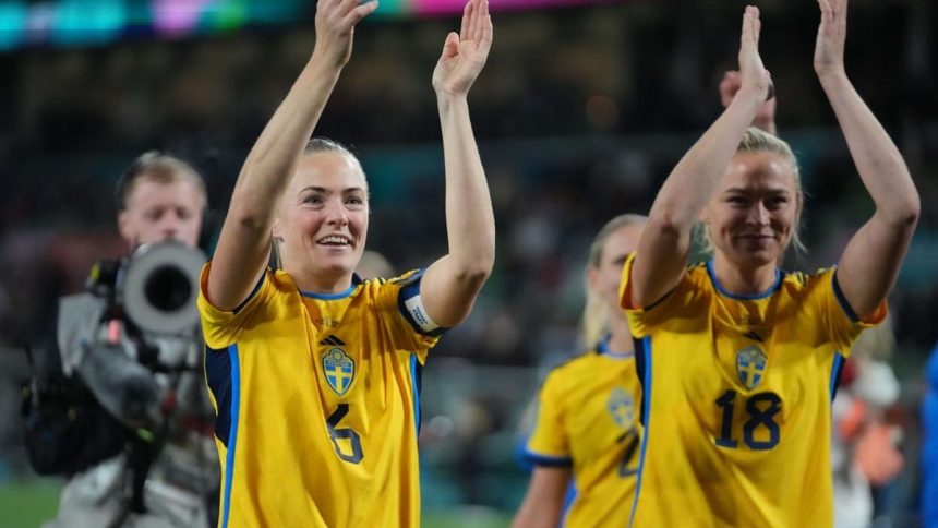 Sweden blanks Australia to win fourth World Cup bronze