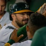 A’s aim to complete three-game sweep of Royals