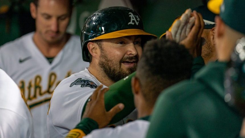 A’s aim to complete three-game sweep of Royals