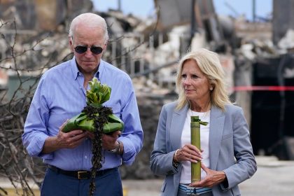 US President Biden tours aftermath of deadly Maui fires, visits Lahaina | Environment News