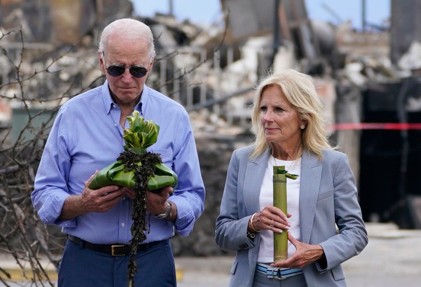 US President Biden tours aftermath of deadly Maui fires, visits Lahaina | Environment News