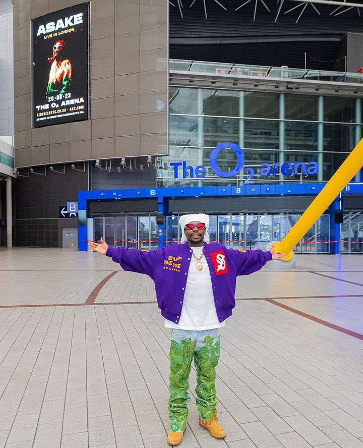 THIS IS HUGE!! Asake Sells Out The 20,000-capacity O2 Arena Ahead Of His Concert » Naijaloaded