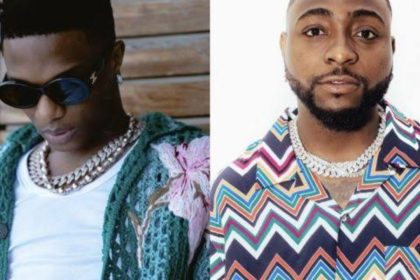 Wizkid reacts to Davido’s viral songs ‘Unavailable’ and ‘Feel’