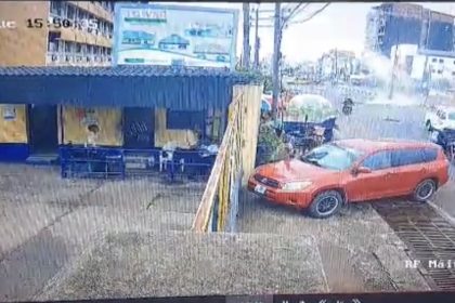 OH MY GOD! SEE The Moment A Helicopter Crashed In Ikeja, Lagos (Shocking Video)