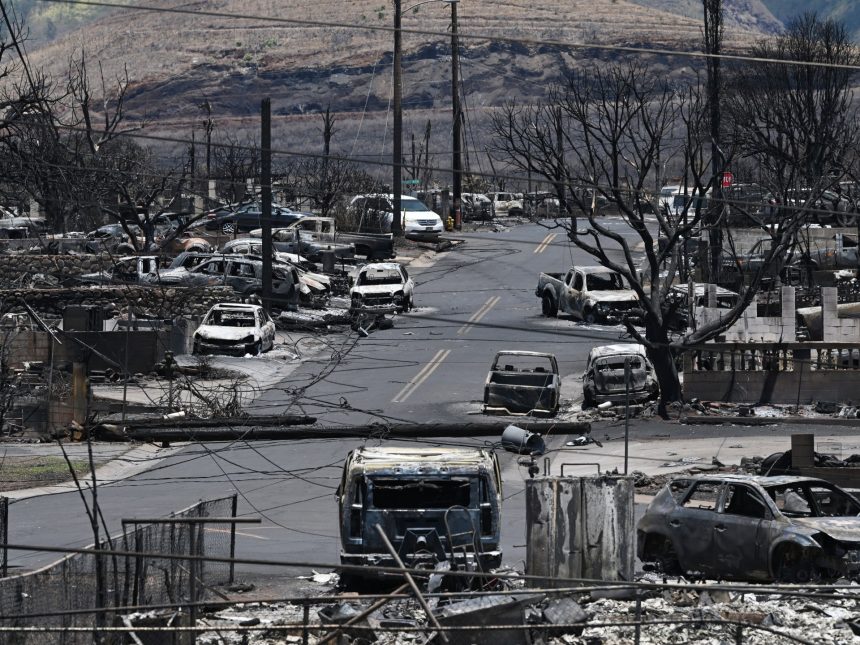 Scenes of devastation as wildfire burns Hawaii resort town | In Pictures News