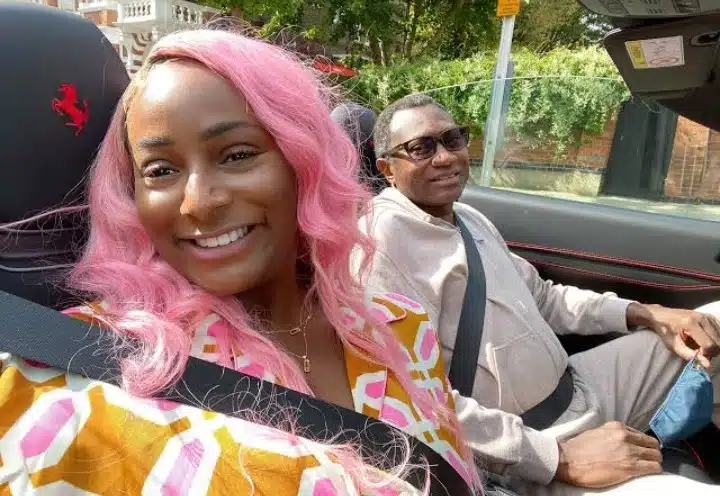 “Blessed to be his daughter” – Cuppy Speaks on Friendship with Her Dad