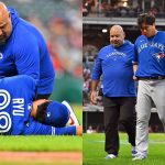 What happened to Hyun Jin Ryu? Blue Jays pitcher exits game vs Guardians with apparent knee injury