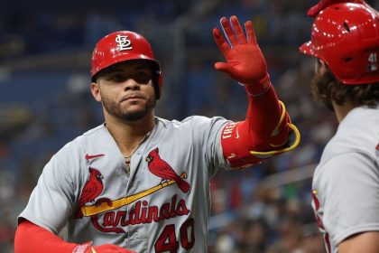 Cardinals C Willson Contreras (hip) exits game vs. A’s