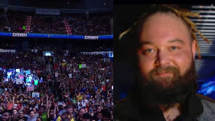 WWE fans at SmackDown paid tribute to Bray Wyatt in their own special way