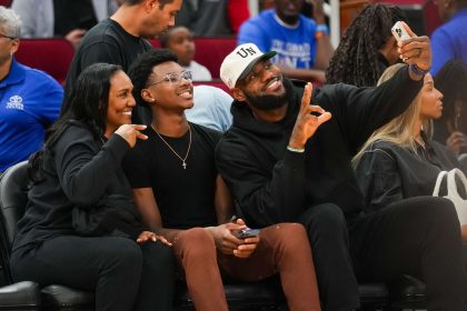 “Keep going Maximus!” – LeBron James hypes Bryce James doing the incredible at 16 years of age as elder son Bronny James recovers from health scare