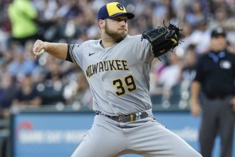 Corbin Burnes, Brewers aim to end Dodgers’ win streak