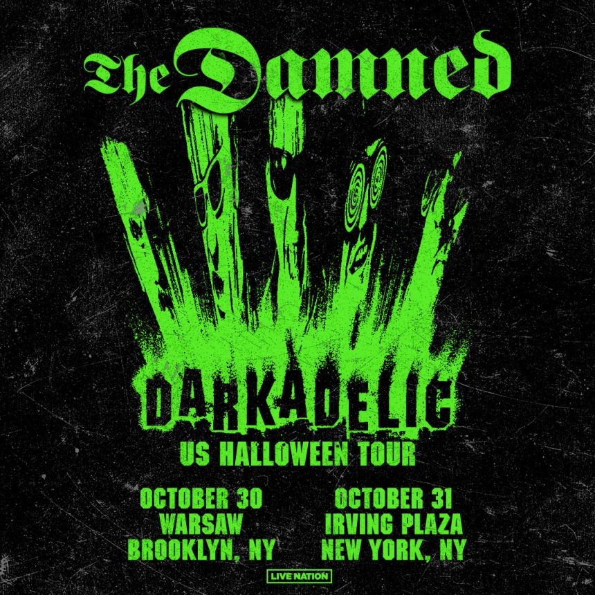 The Damned / Fucked Up NYC Halloween shows on BV presale (password here)