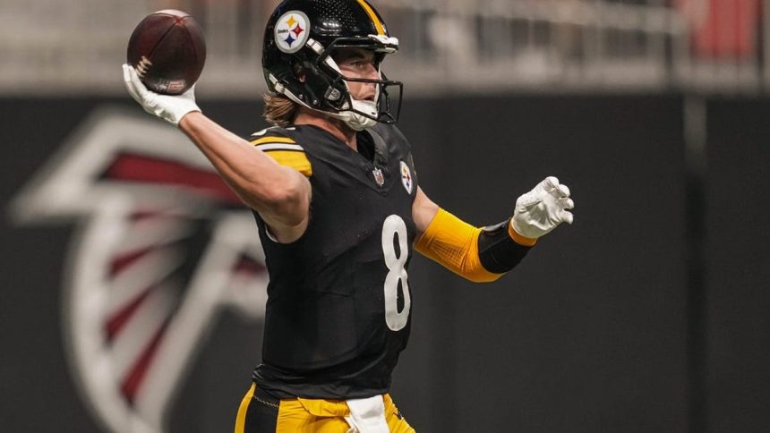 Kenny Pickett thrives as Steelers shut out Falcons