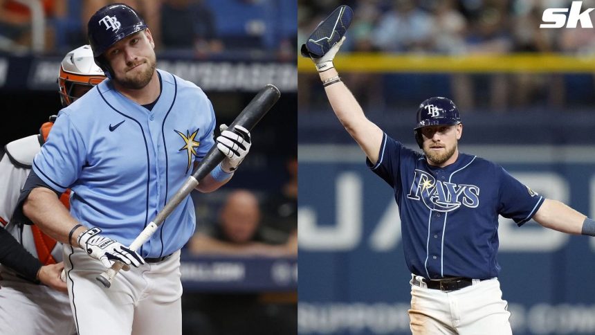 What happened to Luke Raley? Rays slugger exits game vs Yankees early