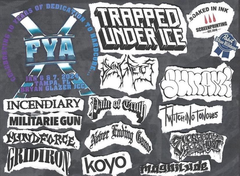 Trapped Under Ice, Dying Fetus, Twitching Tongues, Militarie Gun & more