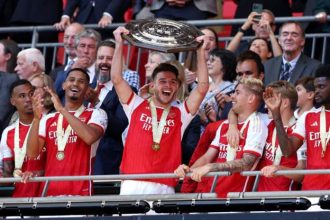 UP GUNNNERS! Watch Arsenal Beat Man City To Win Community Shield (Goals Highlight) » Naijaloaded