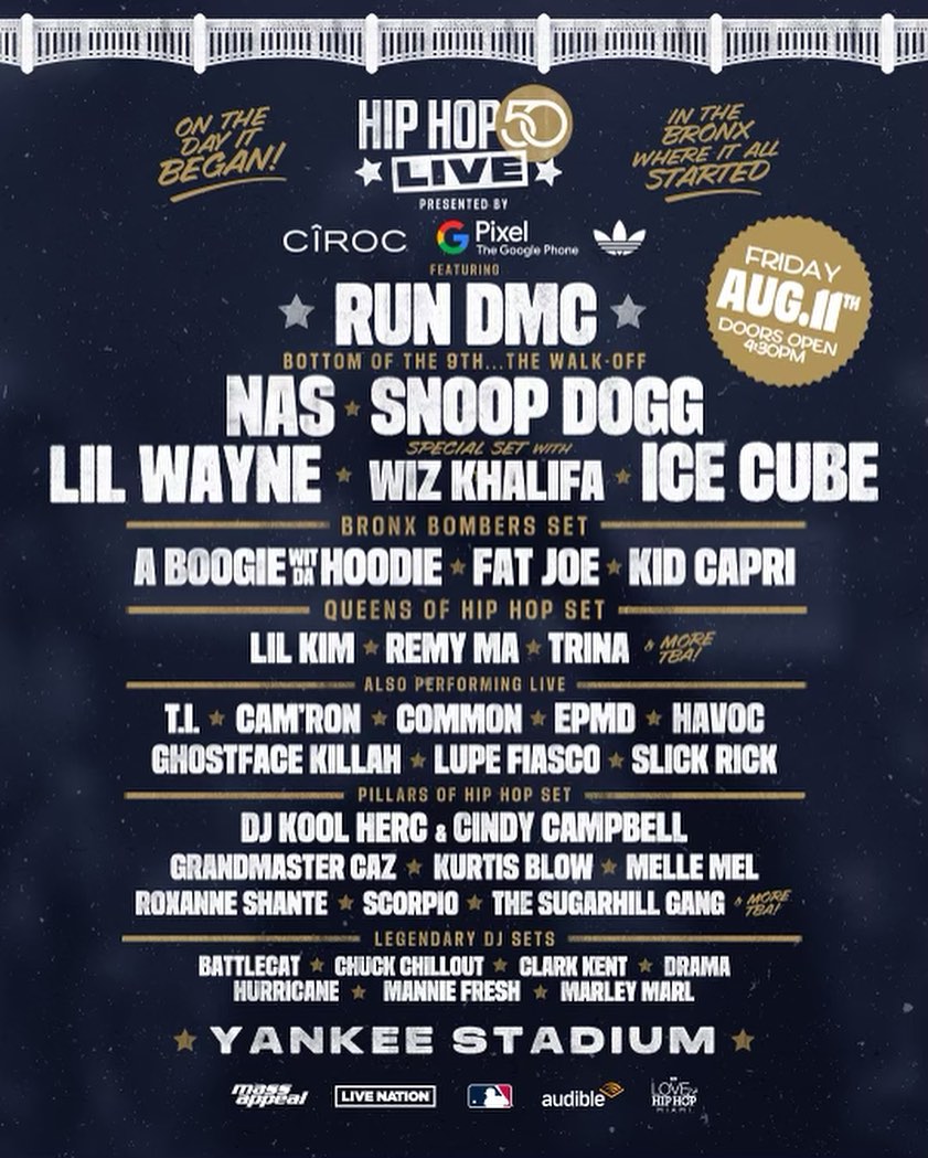 Run DMC, Nas, Snoop Dogg, Lil Wayne, more