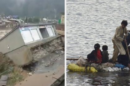 Pakistan Flooding Videos Show Buildings Being Washed Away