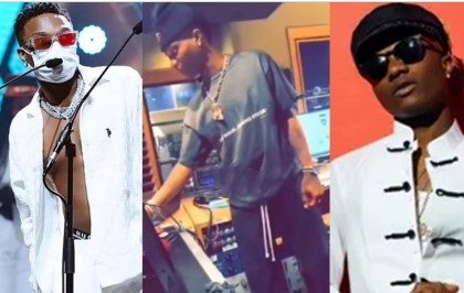 “Big Wiz for life” – Fans React as Wizkid Returns to Studio for New Music (Video)