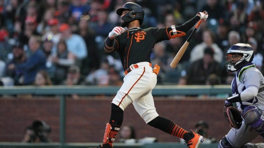 With offense awakened, Giants eye sweep of last-place Rockies