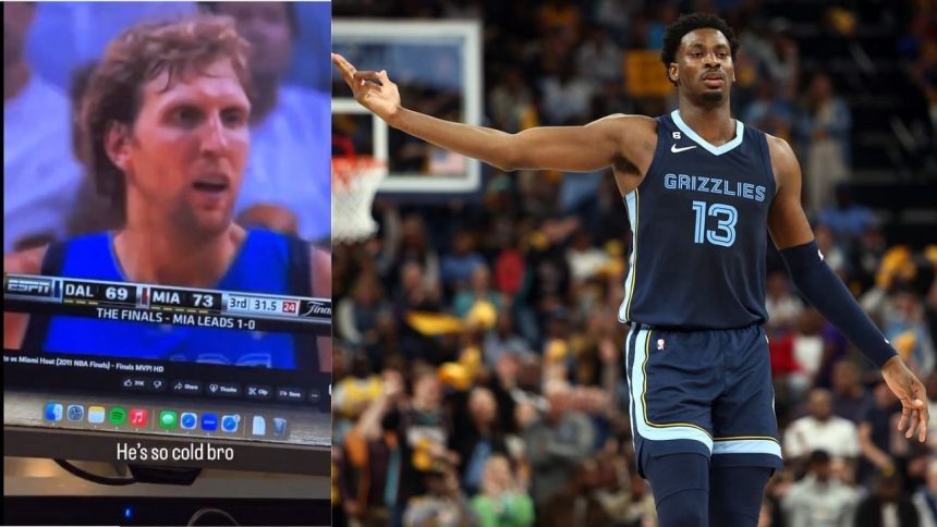 Jaren Jackson Jr. is mesmerized by Dirk Nowitzki’s heroics during 2011 NBA Finals vs LeBron James and Co