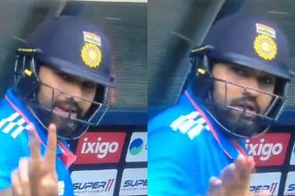 [Watch] Rohit Sharma asks cameraman to stop filming him during Asia Cup 2023 match