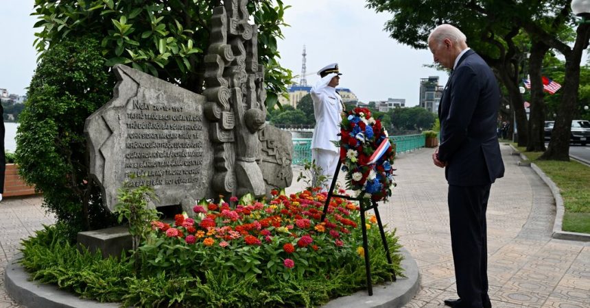 For President Biden, First Trip to Vietnam Offers Opportunity