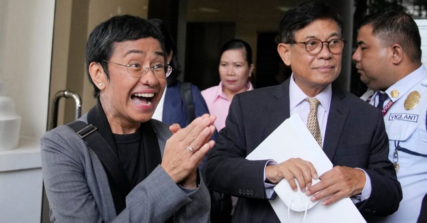 Maria Ressa, Philippine Journalist, Is Acquitted of Last Tax Charge