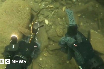 Diver ‘Merman Mike’ finds your treasures under water