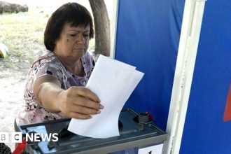 Ukraine condemns 'sham' elections in Russian-occupied regions