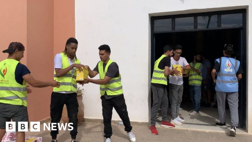 Morocco earthquake: Young volunteers answer desperate calls for help