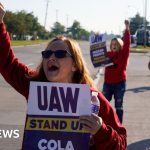 UAW strike: Biden says striking car workers deserve 'fair share'