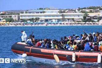 Lampedusa: Italy recovers body of newborn baby from migrant boat