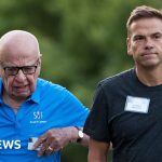 Rupert Murdoch steps down as Fox and News Corp chairman in favour of son Lachlan