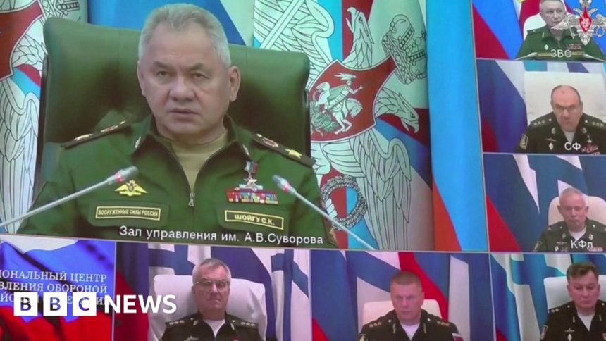 Russia shows video to prove top commander is alive