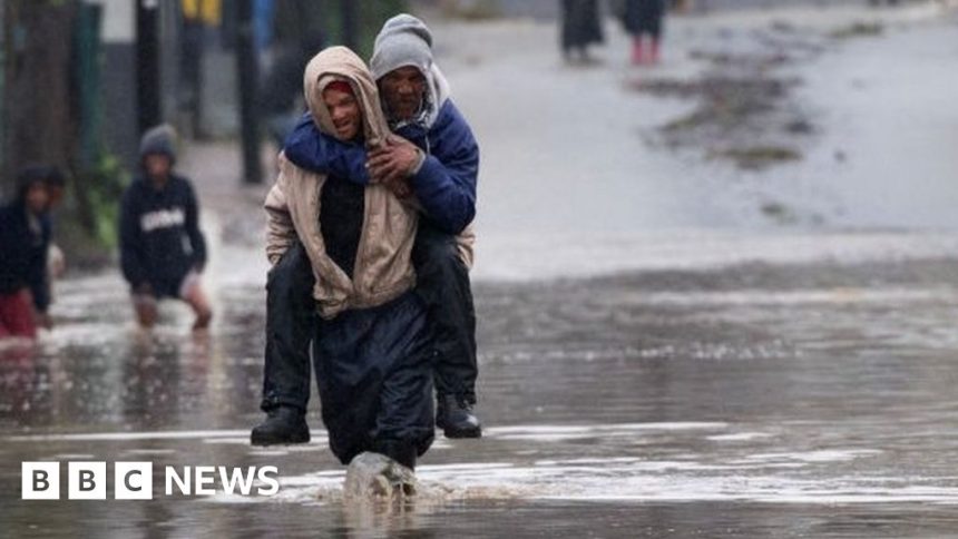 South Africa floods: At least 11 people die after Western Cape deluge