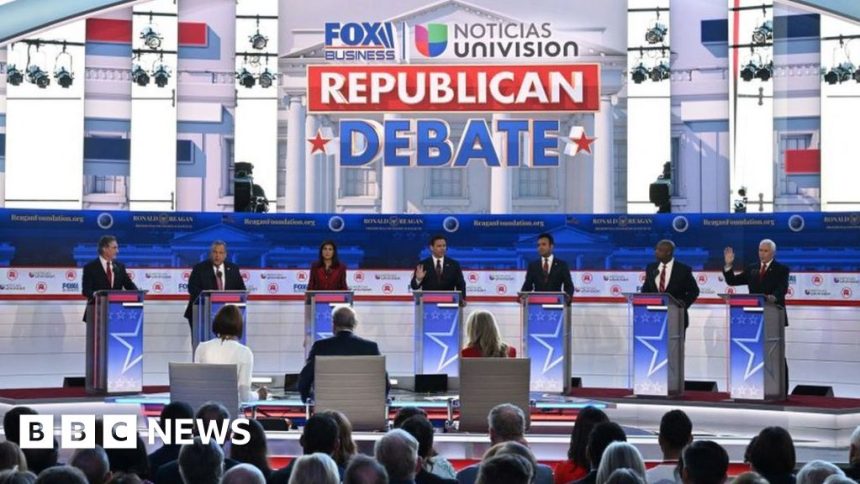 Second Republican debate: Trump rivals brawl in heated debate