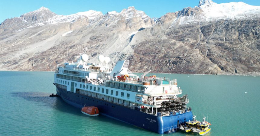 A Luxury Cruise Ship Is Stuck Off Greenland’s Coast