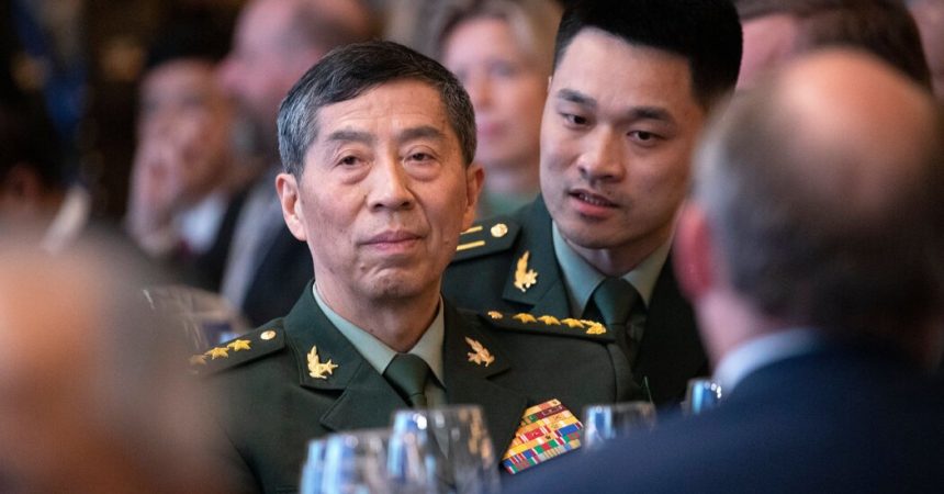 China’s Defense Minister Has Not Been Seen in Weeks, Fueling Intrigue