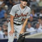 Tigers RHP Matt Manning (foot) exits game vs. Yankees