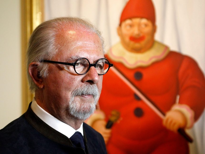 Colombian artist Fernando Botero, ‘painter of our virtues’, dies aged 91 | Arts and Culture News