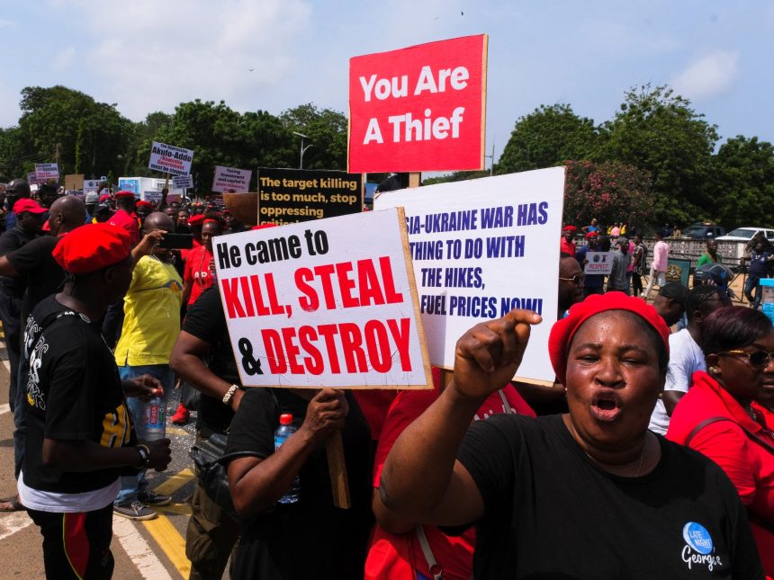 Ghana police arrest 49 as high cost of living triggers street protests | Features