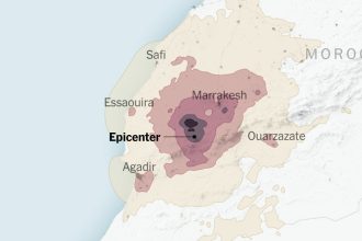 Mapping the Damage from the Earthquake in Morocco